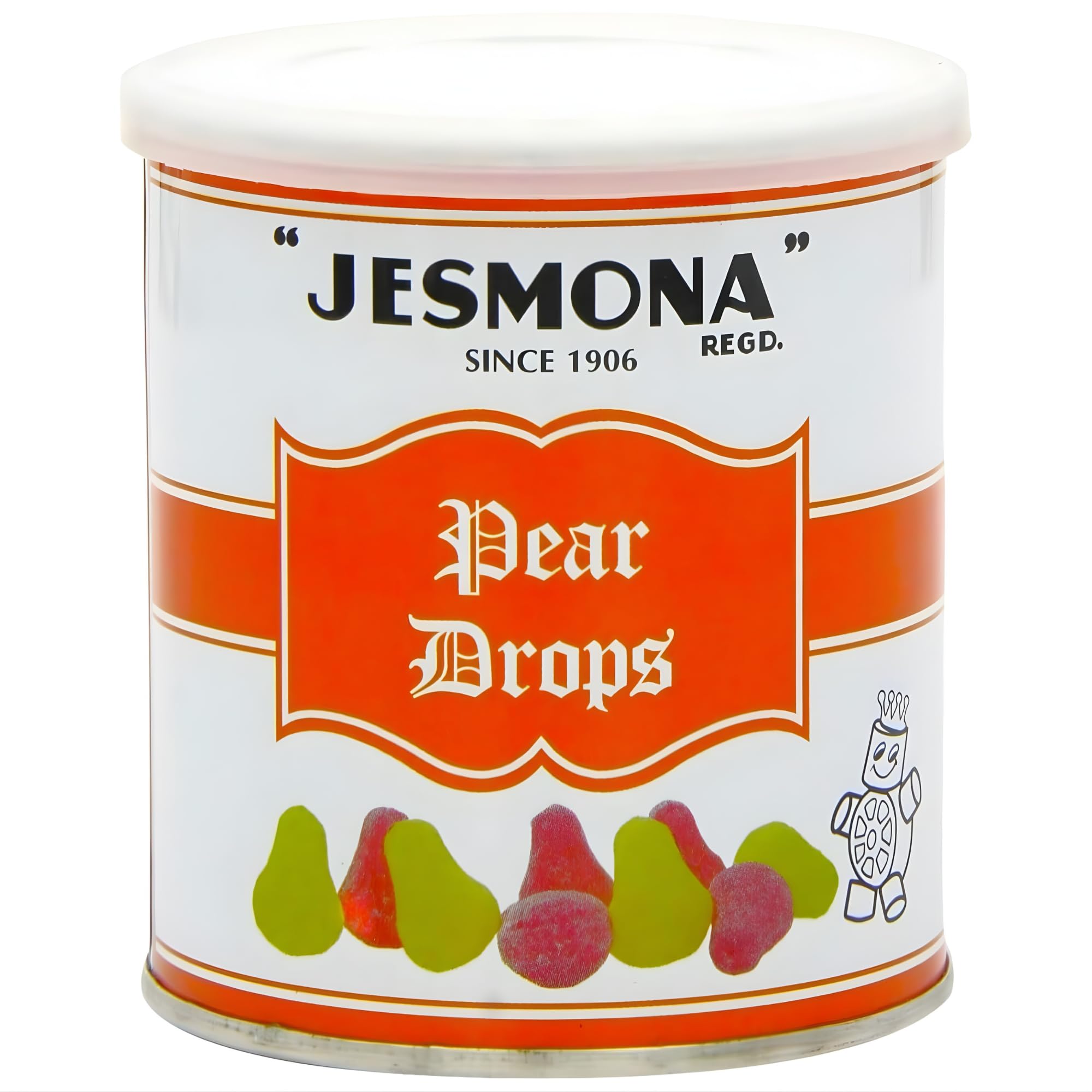 Jesmona Pear Drops | British Candy | Imported from UK | Old Fashioned English Sweets | Premium Confectionery for Snacking | 8.82 Oz (250gm)