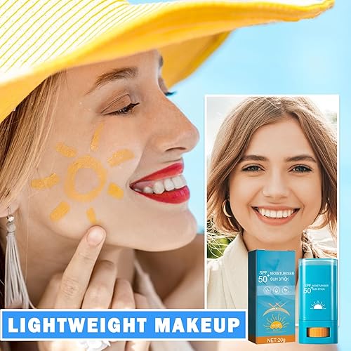 Miniatura 7 de Protector solar en barra de crema Sunstick SPF 50+ PA ++++ Protección perfecta Ligero suave de larga duración Sun Stick Maquillaje para piel