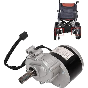 Topyond Electric Wheelchair Motor with High Torque 250 W 24 V DC