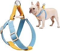 Vista 37 de No Pull Dog Harness and Leash Set, Step in Dog Halter Harness with Poop Bag Holder, Adjustable Lightweight Cotton Straps Suitable for Small Medium