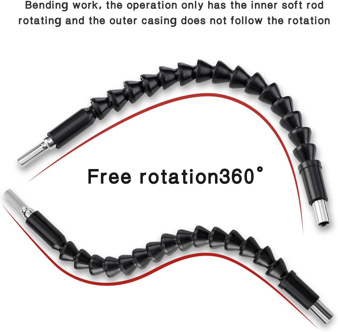 Flexible Drill Bit Extension