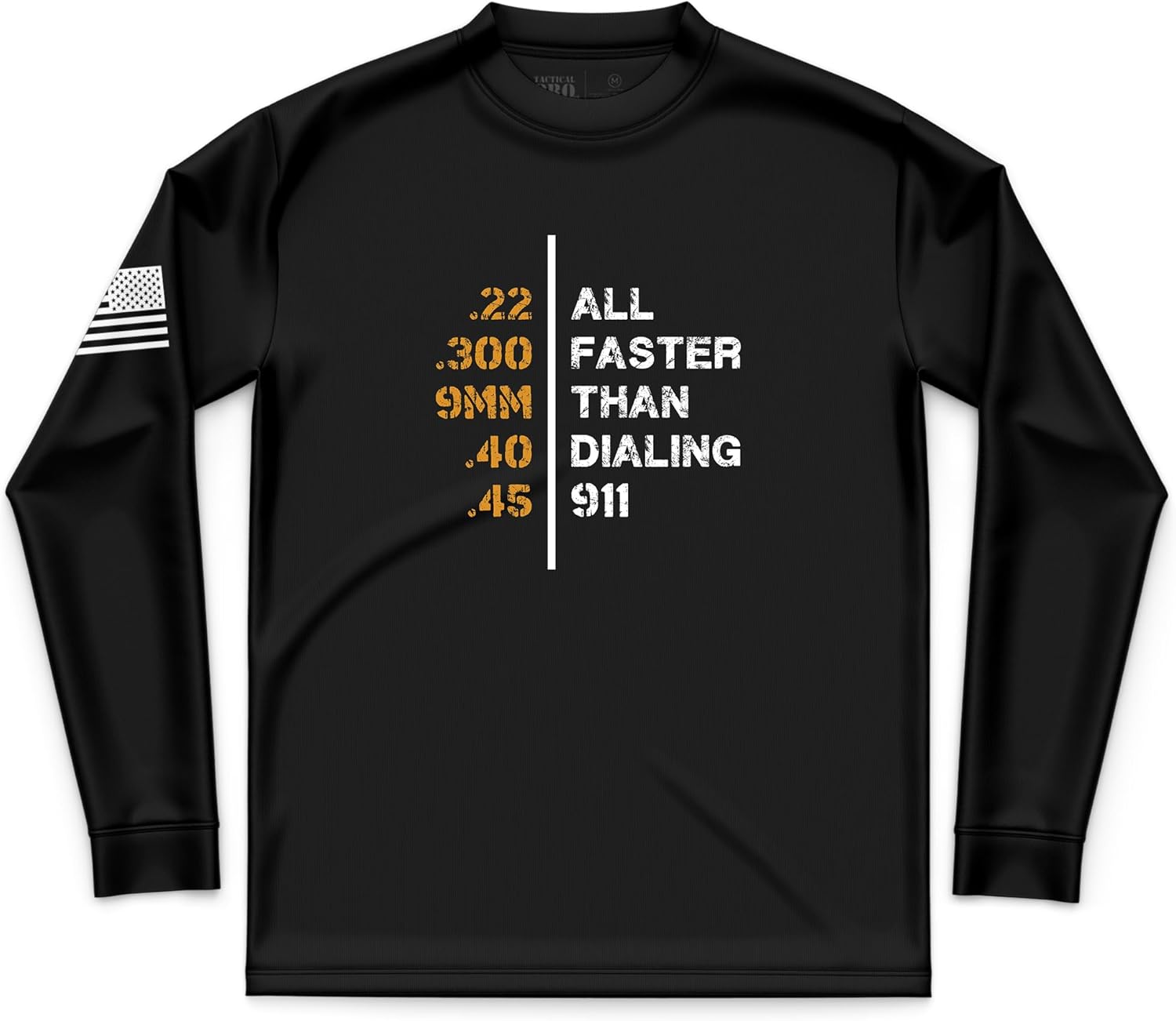 Tactical Pro Supply Pro-Gun Long Sleeve Crew Neck Tees