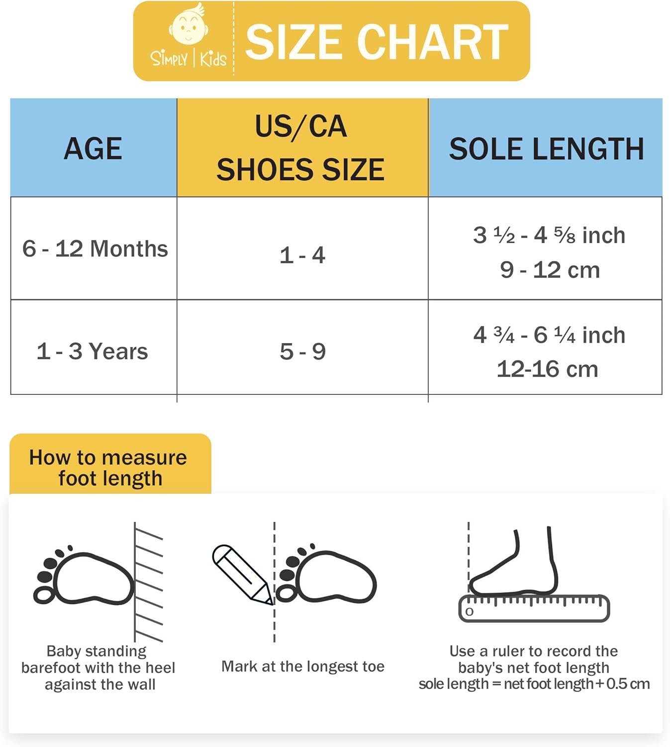 Miniatura 5 de Simply Kids Toddler Socks with Grippers (9 Pair) for 6 Months - 3 Years Old Ankle Baby Socks