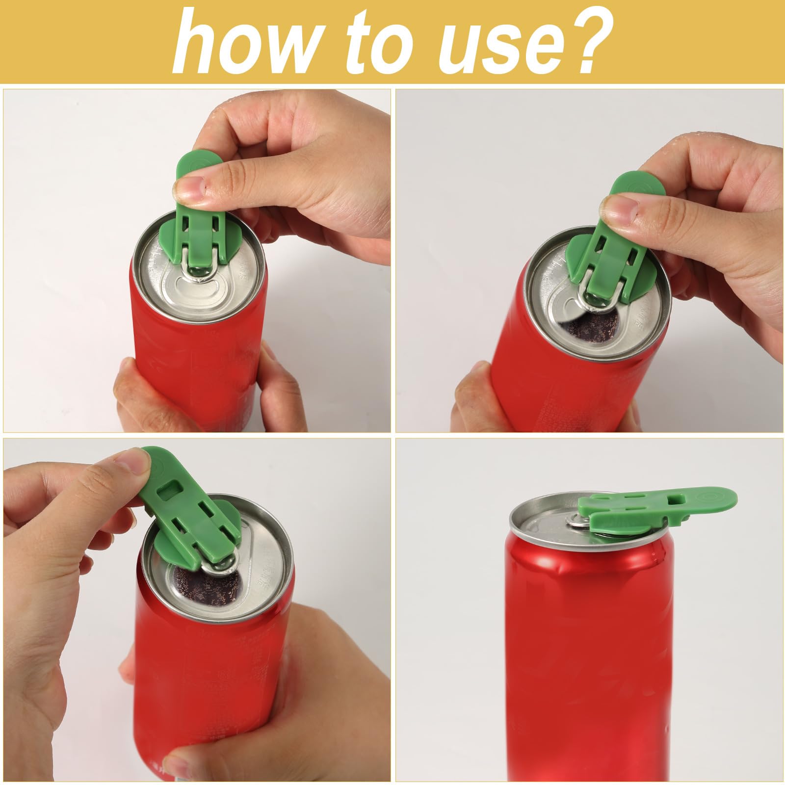 Ouvre-boîte Manuel Pour Canettes De Boissons - Set De 6 - Boissons Gazeuses, Bières Et
