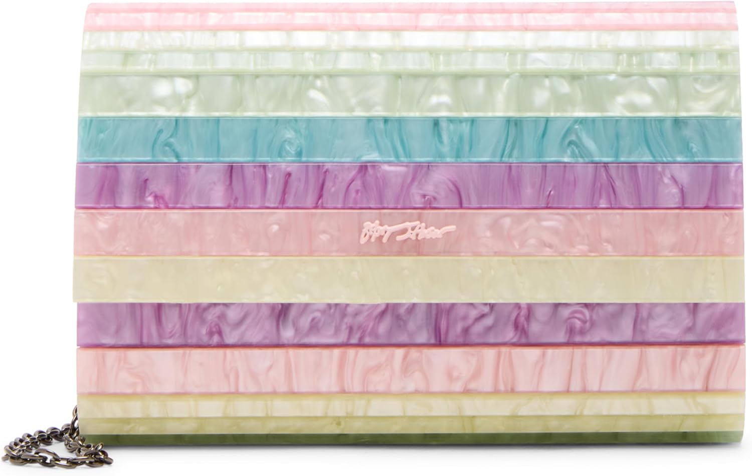 Betsey Johnson Strip Strip Hooray Clutch