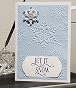 KWELLAM 3D Christmas Snowflake Embossing Folder – 5x7" Plastic Template For Card Making & Scrapbooking - View #3