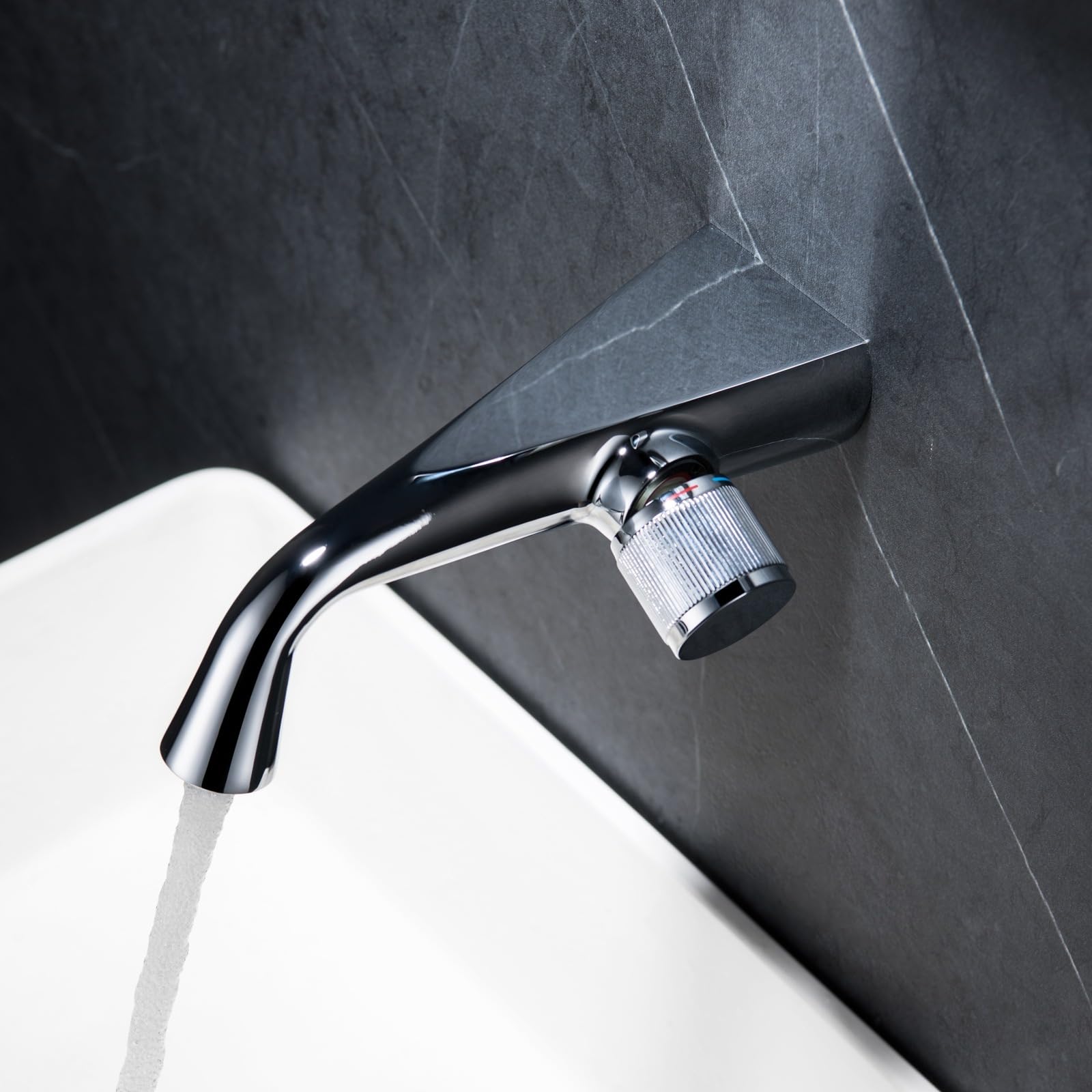 Mitigeur lavabo encastrable robinet salle de bain eau chaude froide