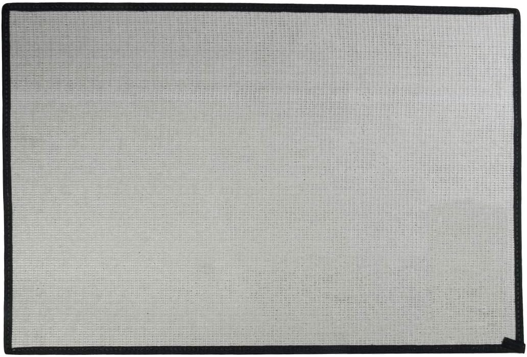 Treasure Gurus Funny Ask Not Whom Dog Barks Welcome Mat Indoor Outdoor Door Floor Rug Tan Doormat