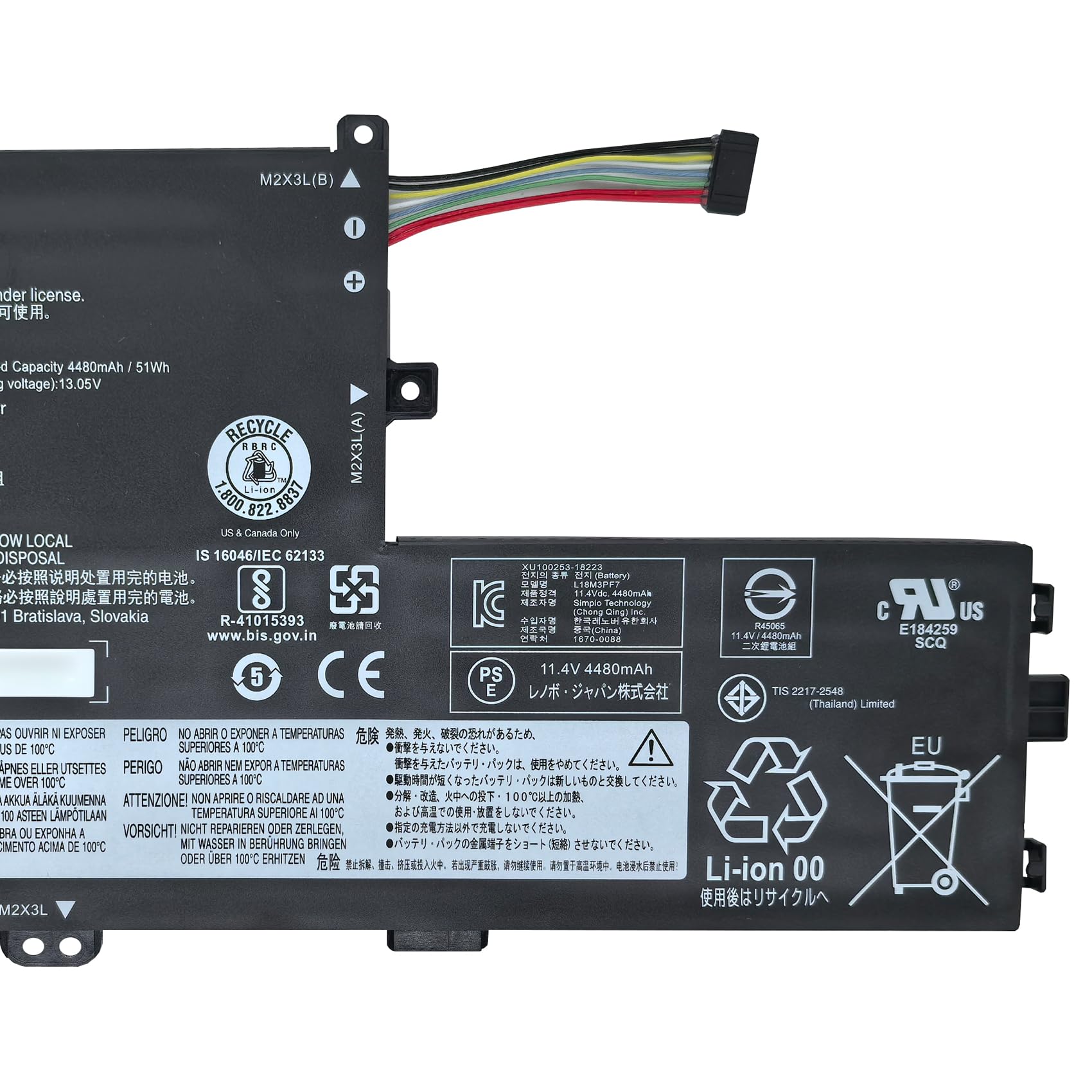 Amazon.com: FCZFCZ L18M3PF7 Battery 52.5Wh Replacement for Lenovo Amazon.com: FCZFCZ L18M3PF7 Battery 52.5Wh Replacement for Lenovo