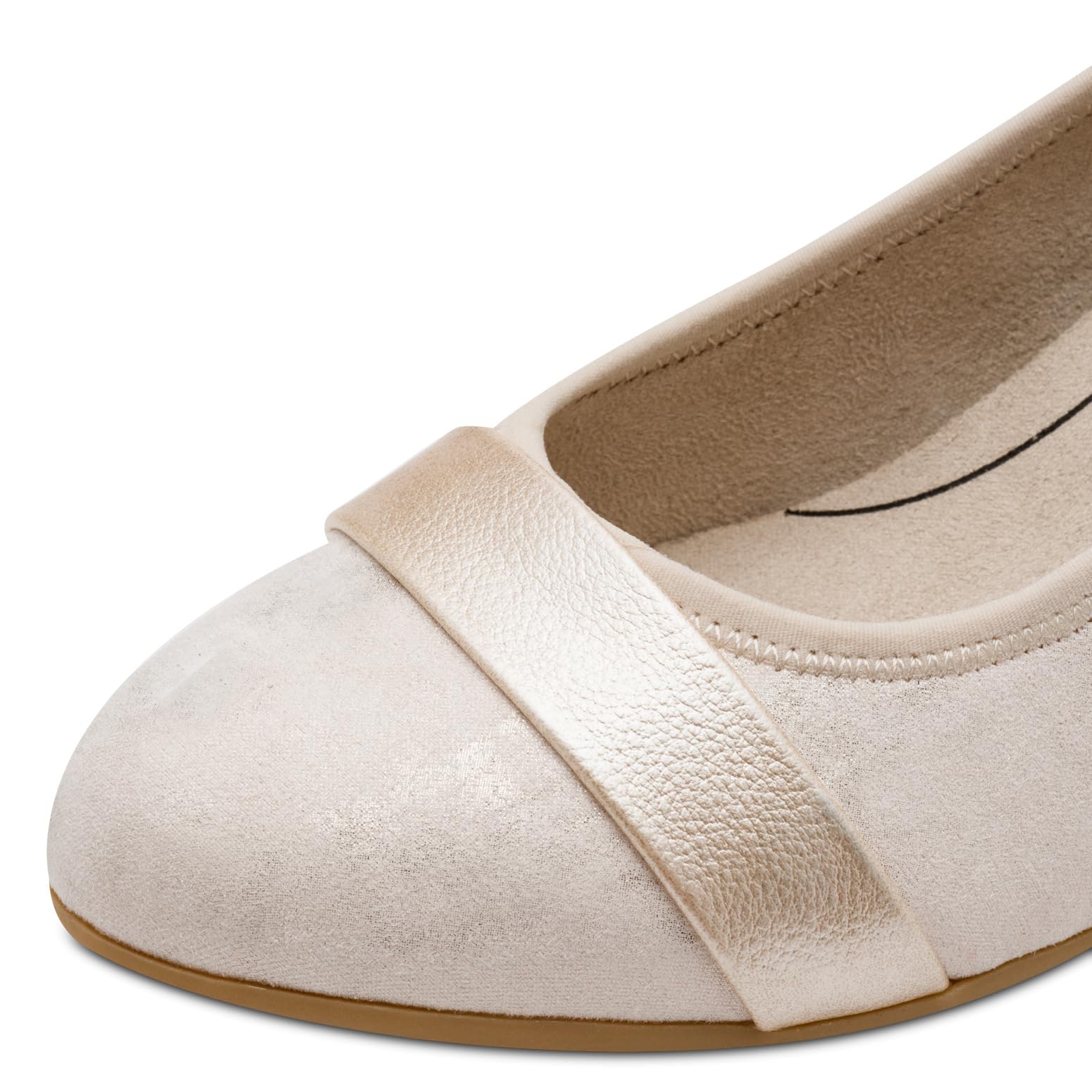 Jana Damen Pumps mit Glitzerdetails Vegan