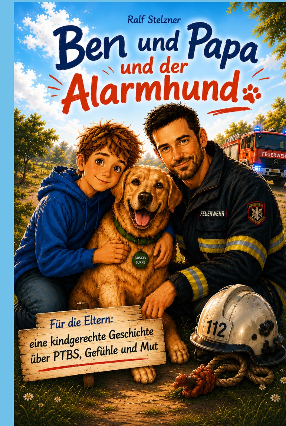 Ben und Papa und der Alarmhund: Eine kindgerechte Geschichte über PTBS, Gefühle und Mut