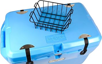 Maluna CLWJ-051 50 Quart Cooler Dry Goods Wire Basket Accessory | Internal Storage Organizer for Maluna 50 Rotomolded Ice Chests | Corrosion Resistant Coated Steel Food Rack | Made in USA