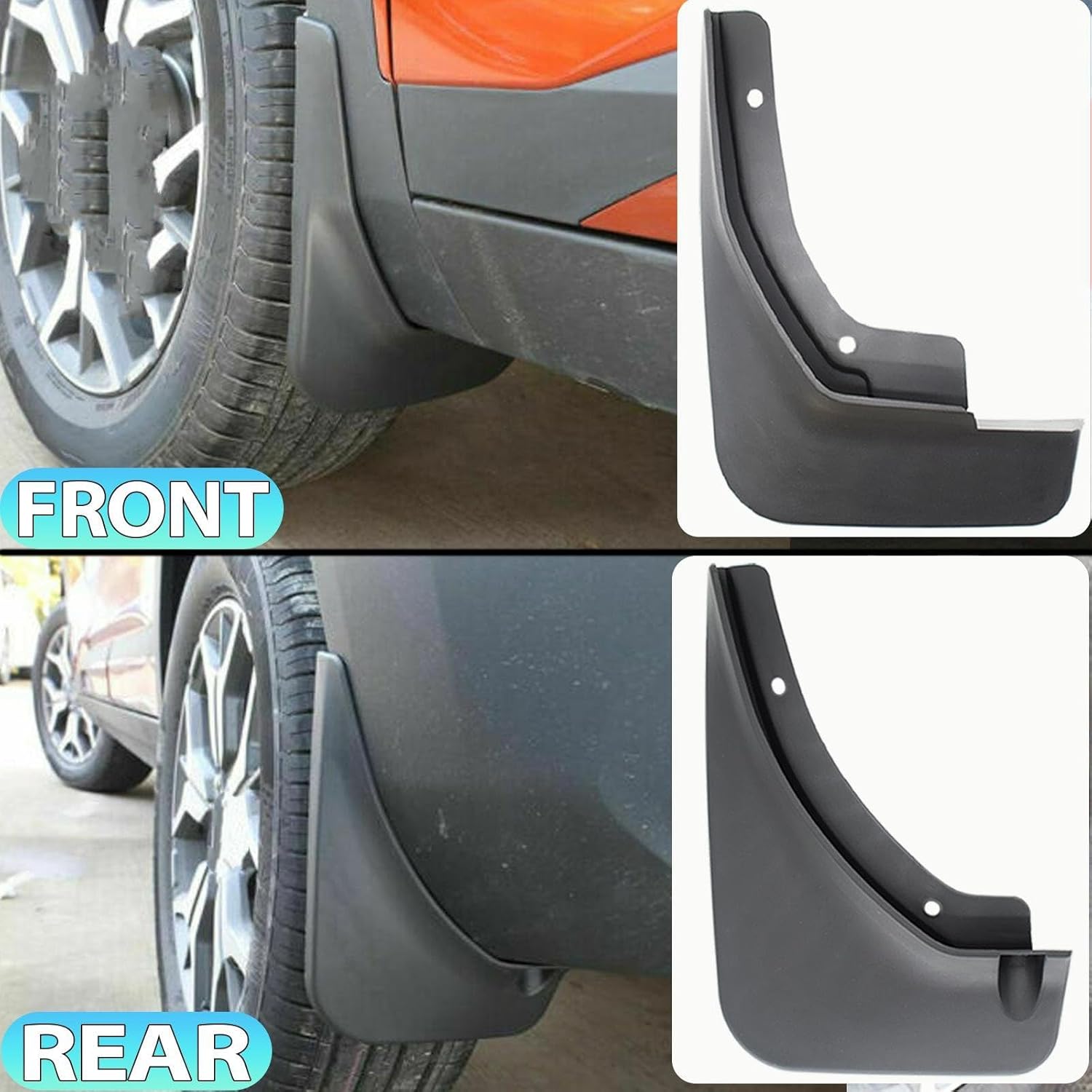 for Ford for Escape Mk4 for Kuga Mk3 2020~2022 Mudflaps Splash Guards Mud Flap Mudguards Front Rear Wheels Car Accessories