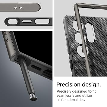 Spigen Galaxy S24 Ultra ile Uyumlu Kılıf Neo Hybrid Çift Katmanlı Füme Kapak - ACS07305 (Spigen TR Garantili)