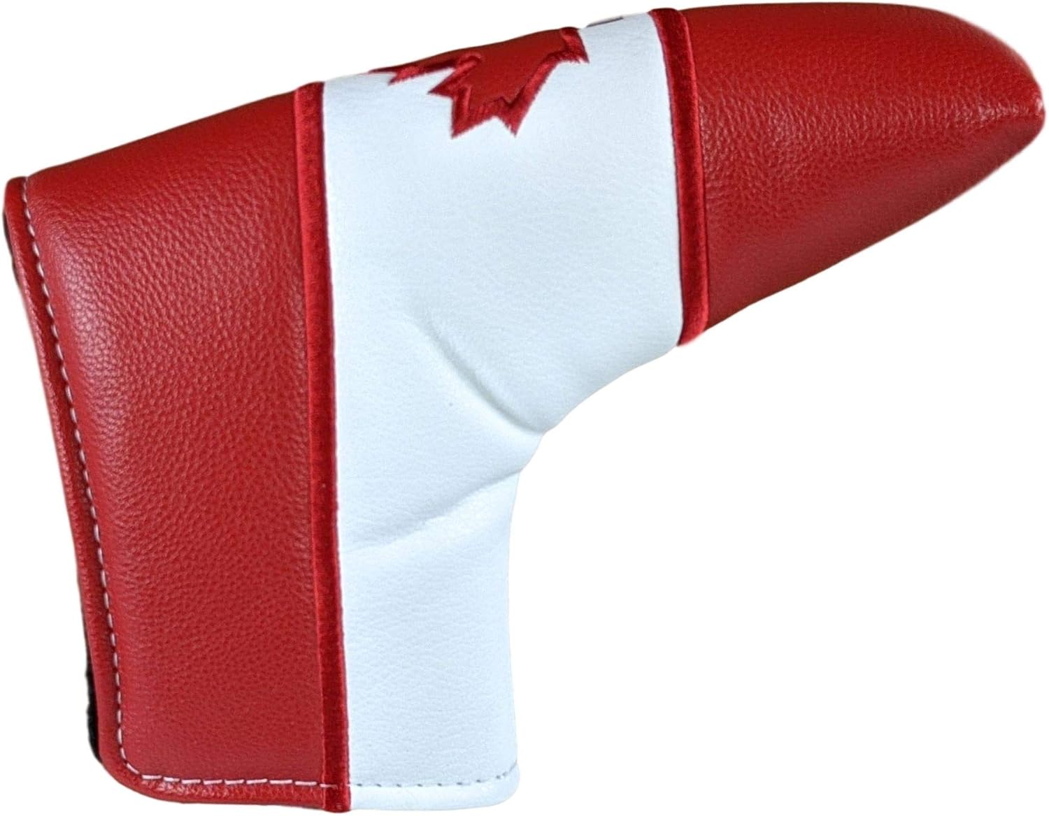 Foretra Driver Headcover Golf Club Covers Blade Mallet Putter Cover Alignment Stick Holder Hybrid Fairway Wood Head Cover Canada Flag Style Novelty Golf Accessories for Most Brands