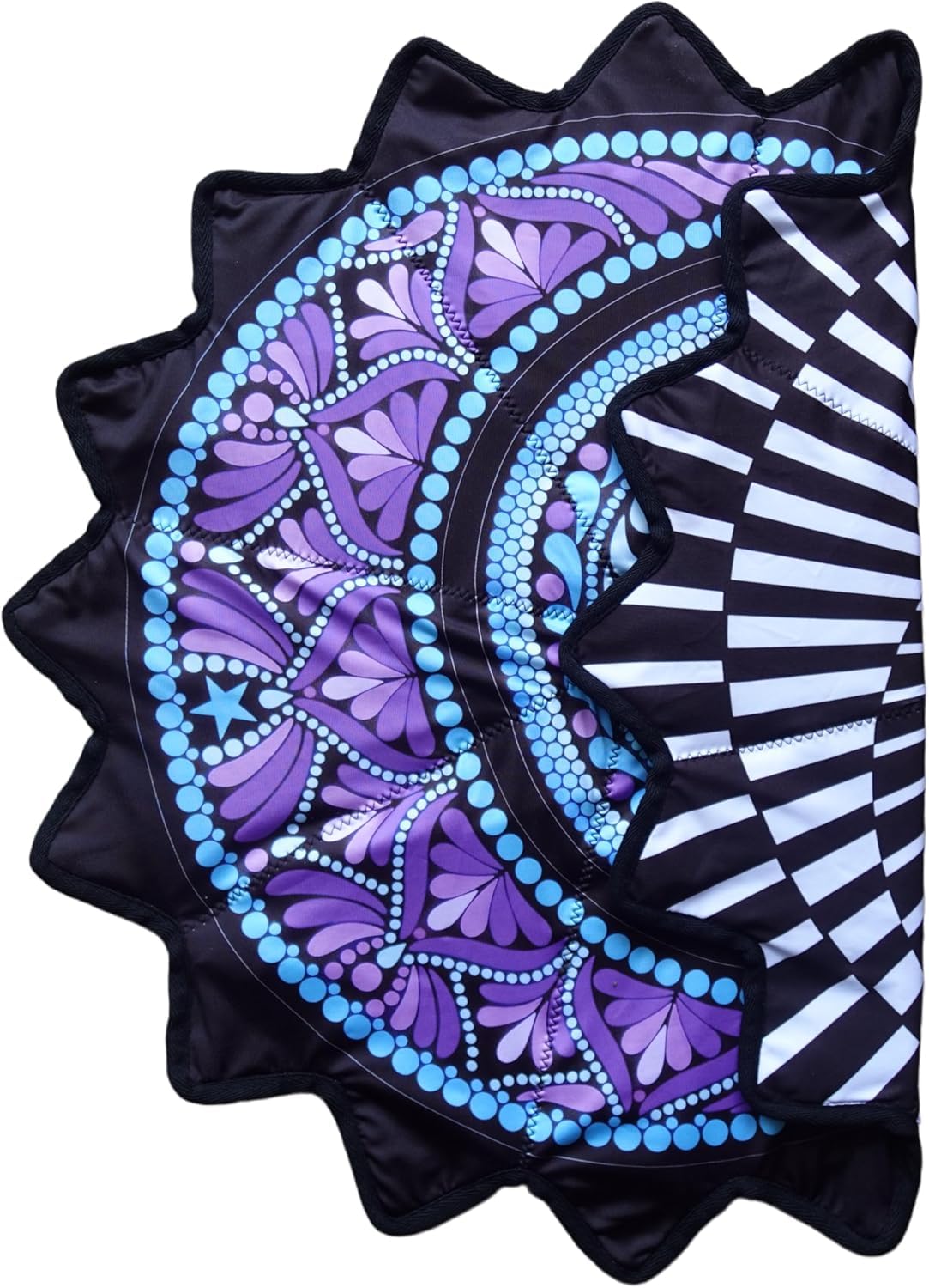 Flow Star – rotierendes Stofftuch, Schwarzlicht, Flowstar, Dapostar, UV-Dualdruck (R10-4)