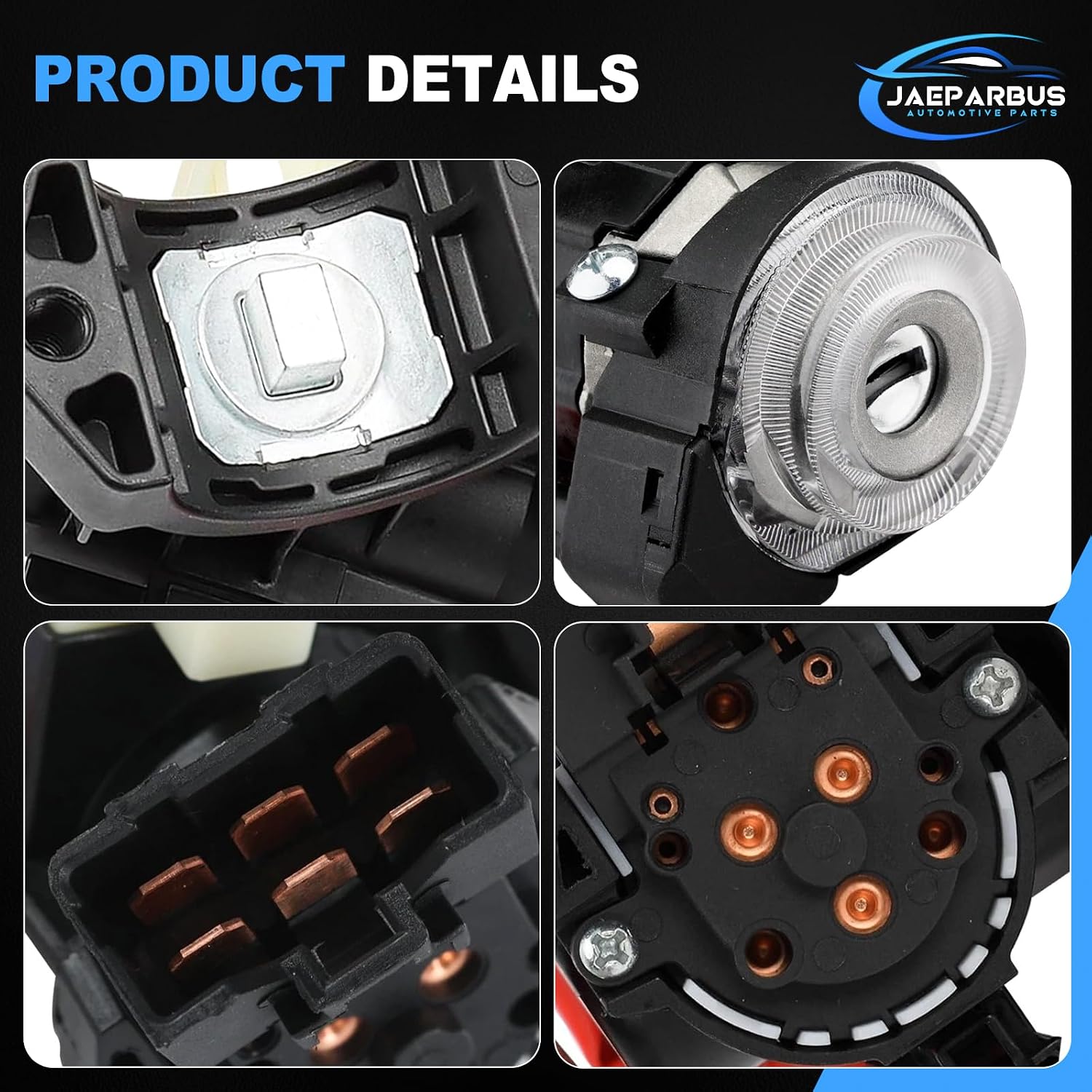 81905-2T040 Ignition Lock Switch Assembly，Jaeparbus with Door Lock Cylinder & Keys Fit for Kia Optima 2011-2015 Durability Ignition Lock Cylinder Housing Kit Replace# 81970-2TA00, 81900-2TD00