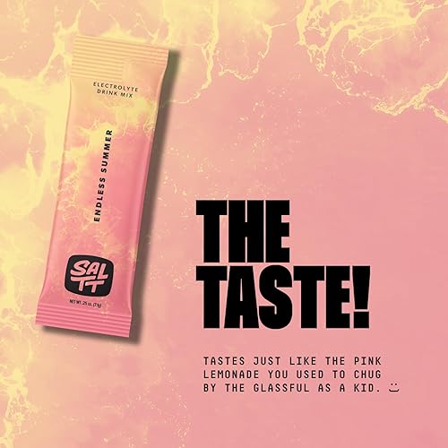 Miniatura 5 de SALTT - Mezcla de bebida con sabor a electrolitos en polvo, verano sin fin, 30 paquetes de hidratación, magnesio, potasio, sodio, oligominerales,