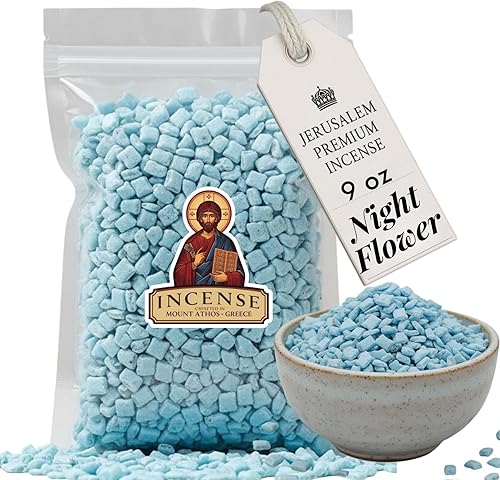 Miniatura 95 de Holy Land Market Incienso de Jerusalén - para iglesia o uso personal, calidad premium del Monte Athos (Nardo, 1 oz)