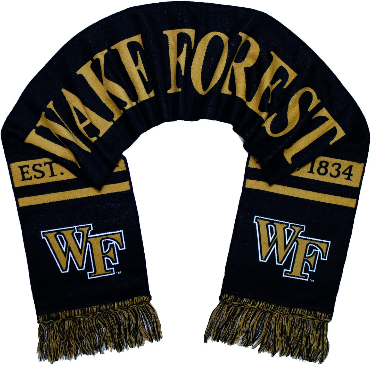 Tradition Scarves Wake Forest University Scarf - WFU Demon Deacons
