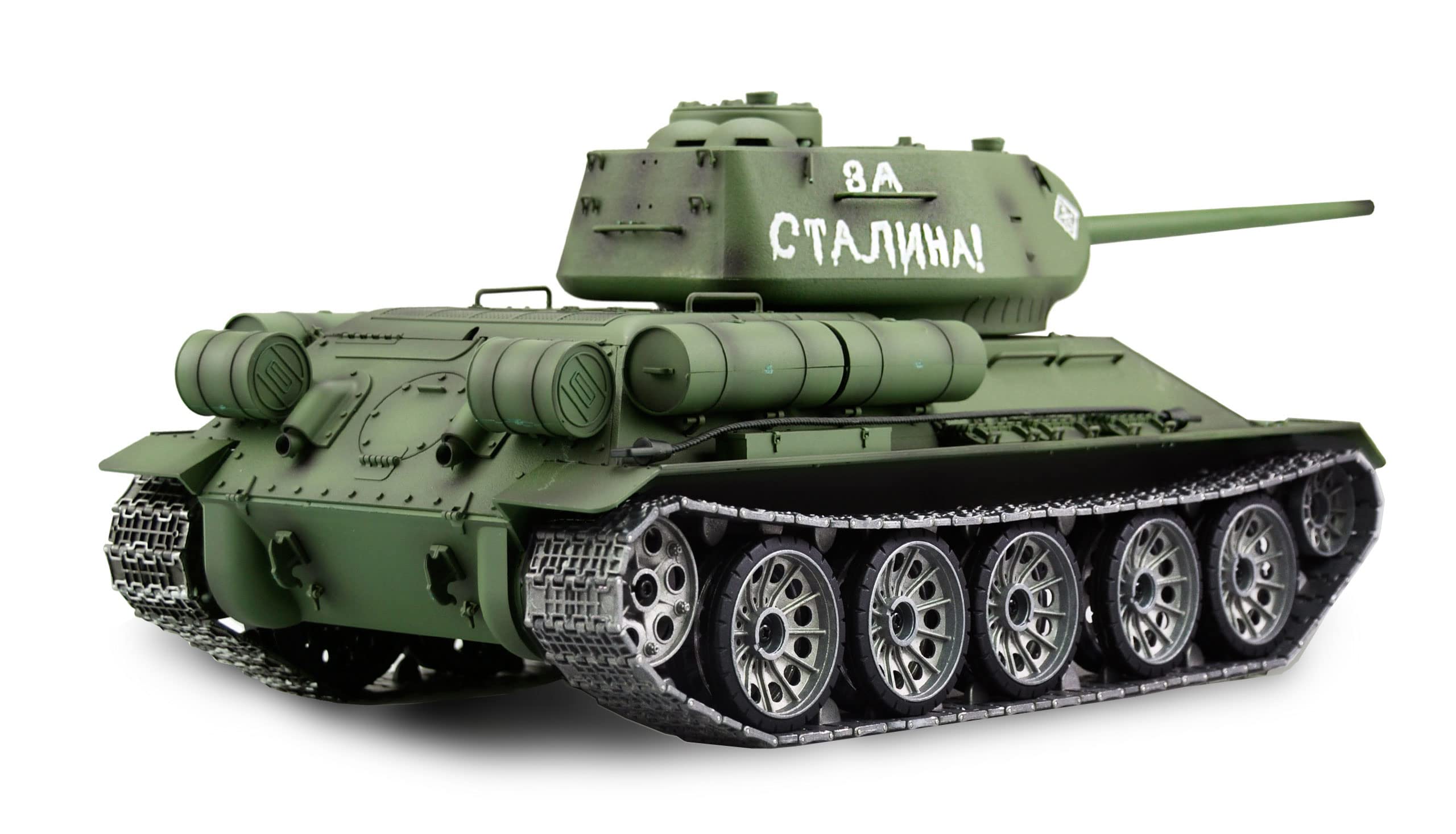 RC czołg Amewi T-34/85 1:16 Professional Line, MK MG IR/BB