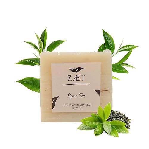 Barra de jabón de té verde - Paquete de 4