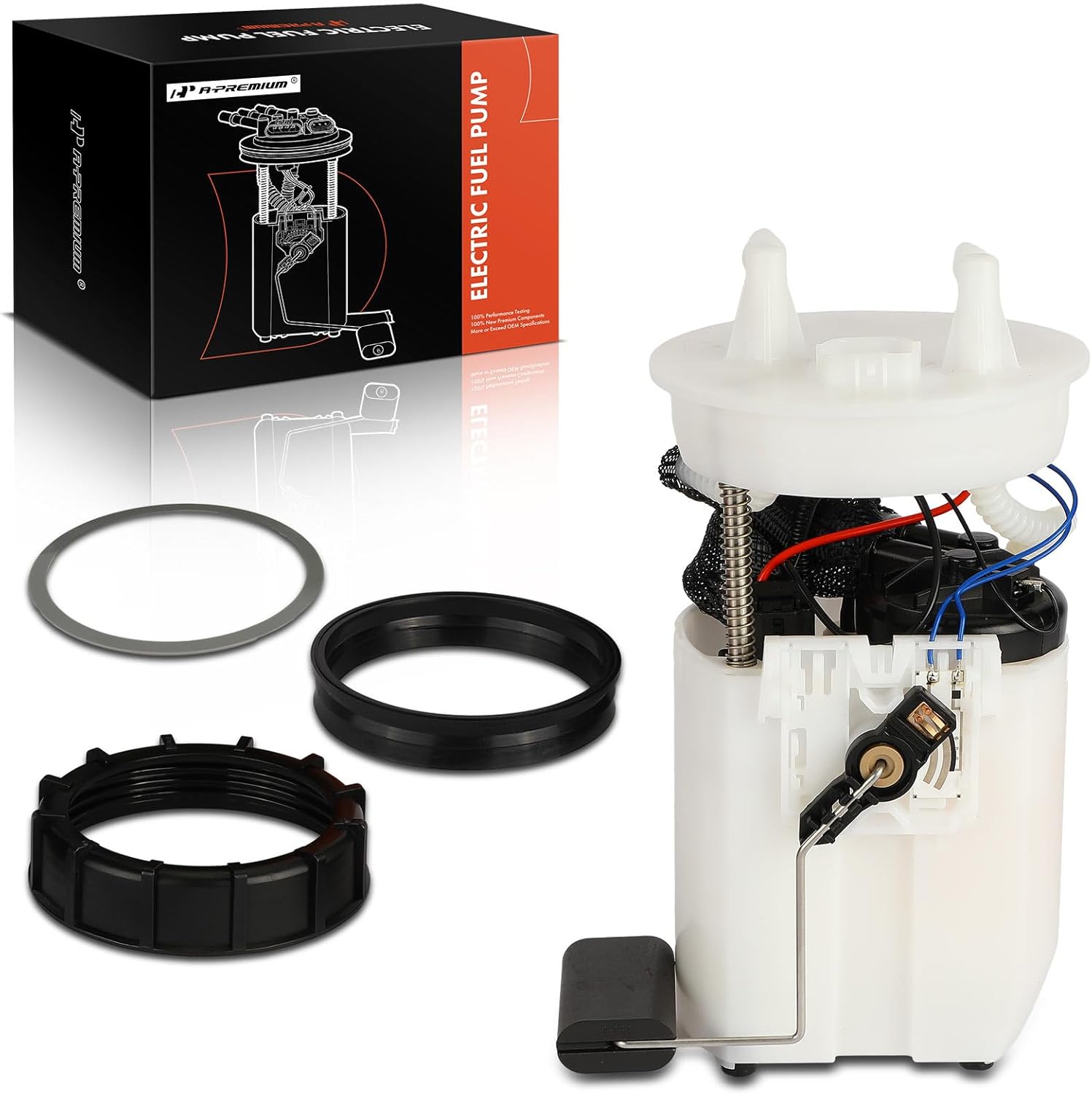 A-Premium Electric Fuel Pump Module Assembly with Sending Unit Compatible with Honda Odyssey 1999 2000 2001 2002 2003 2004 V6 3.5L Gas, Fit 4 Pins