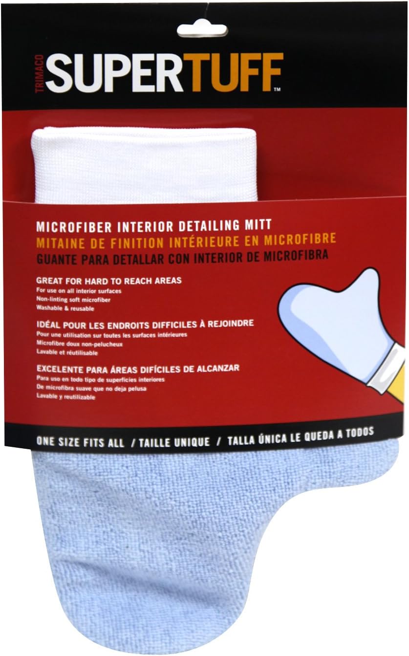 Trimaco SuperTuff Microfiber Interior Detailing Mitt