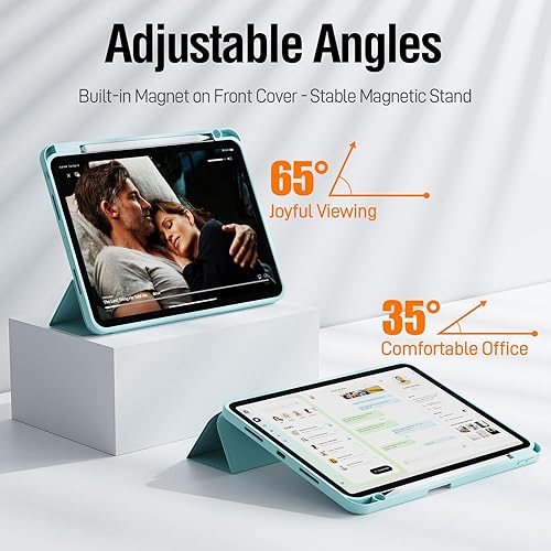 Miniatura 4 de Funda para iPad Pro de 11 pulgadas de 43221 generación con soporte para lápices, funda inteligente tipo folio para iPad Pro de 11 pulgadas