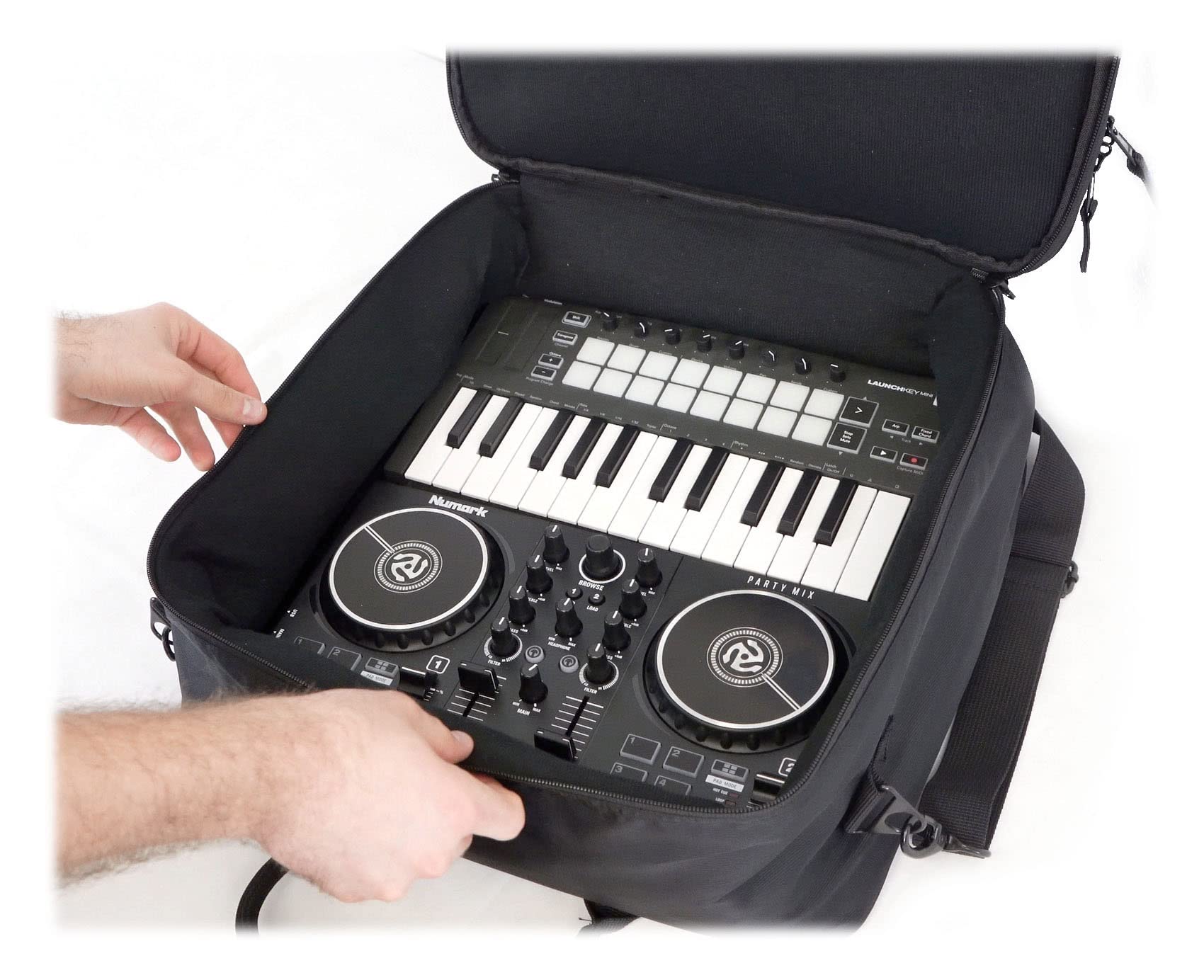 Rockville DJ Gear Mixer Gig Bag Case