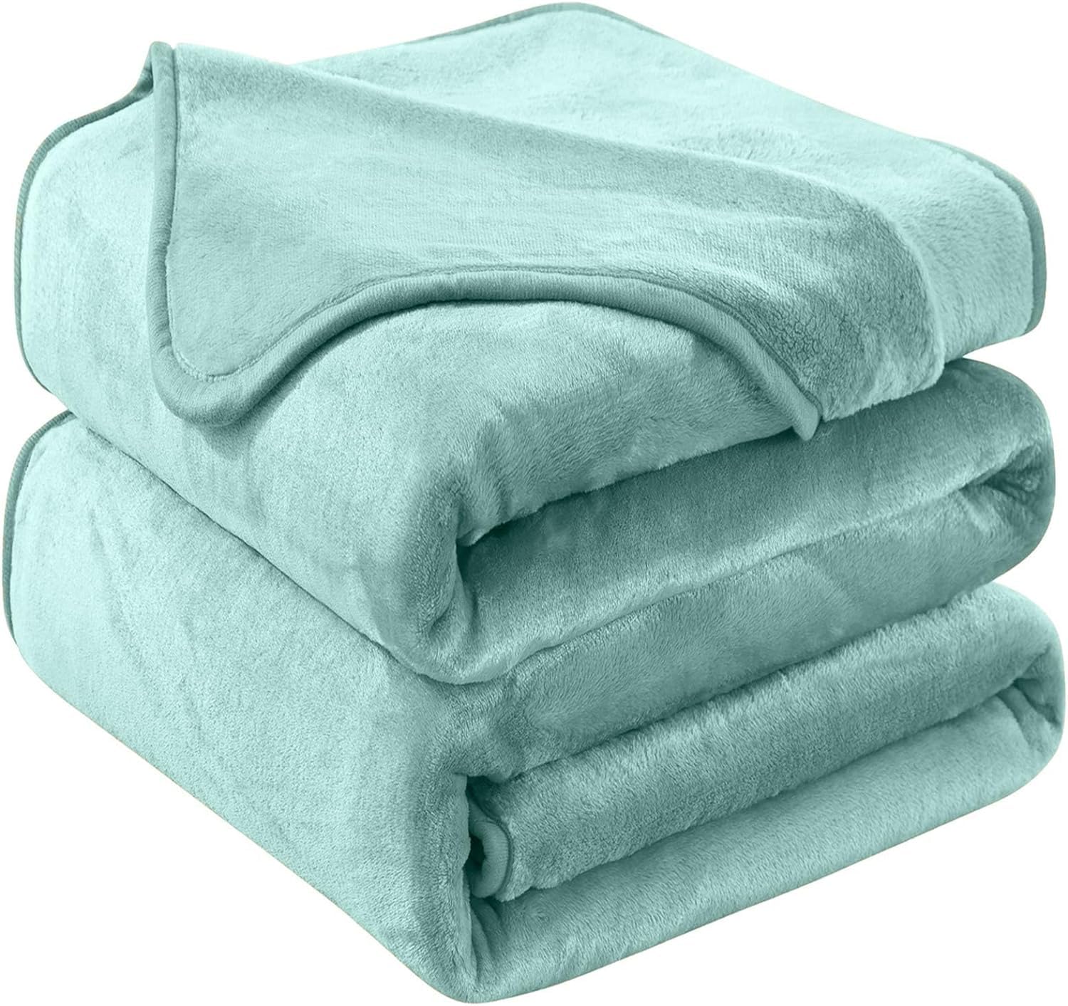HOZY Super Ultra Soft Flannel Fleece Blanket Large Fluffy Warm Throw Over Bed Sofa Settee