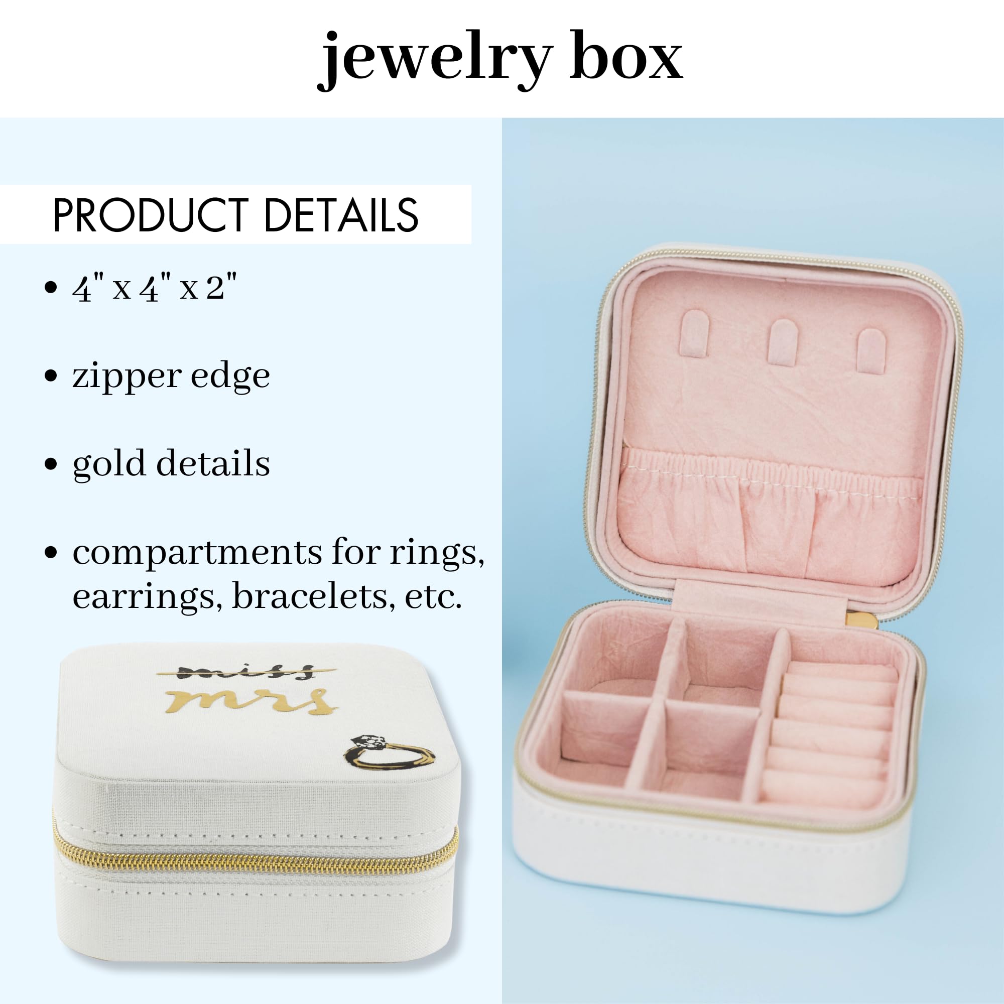 Amazon.com: kate spade new york Small Travel Jewelry Case, White