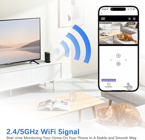 Miniatura 3 de Cámara de seguridad espía oculta WiFi, cargador USB, FHD 1080P inalámbrica para interiores, cámara oculta para el hogar, 5 puertos de carga para