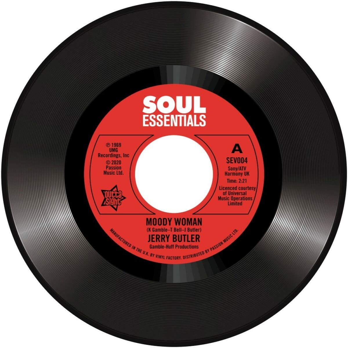 Moody Woman / Stop Steppin' On My Dreams (7") [7" VINYL]