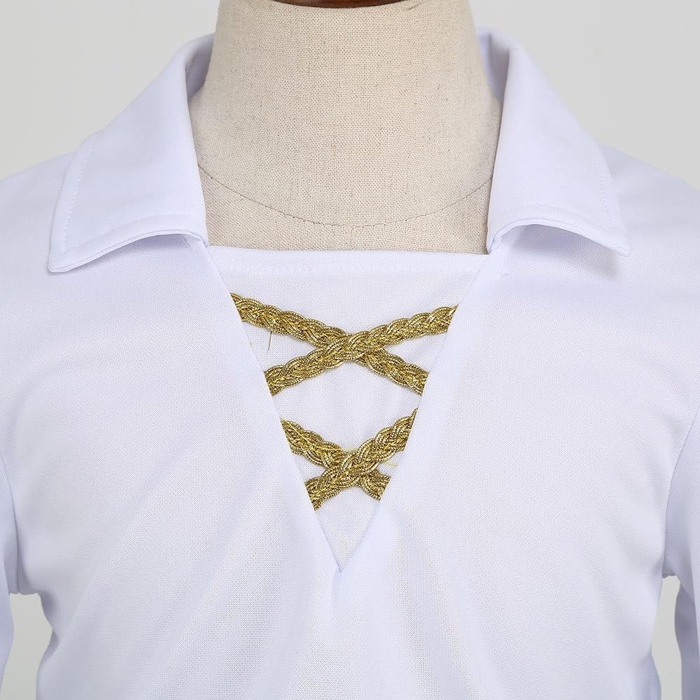 Prince Eric Costume for Boys Charming Fancy Dress Up Halloween Outfit
