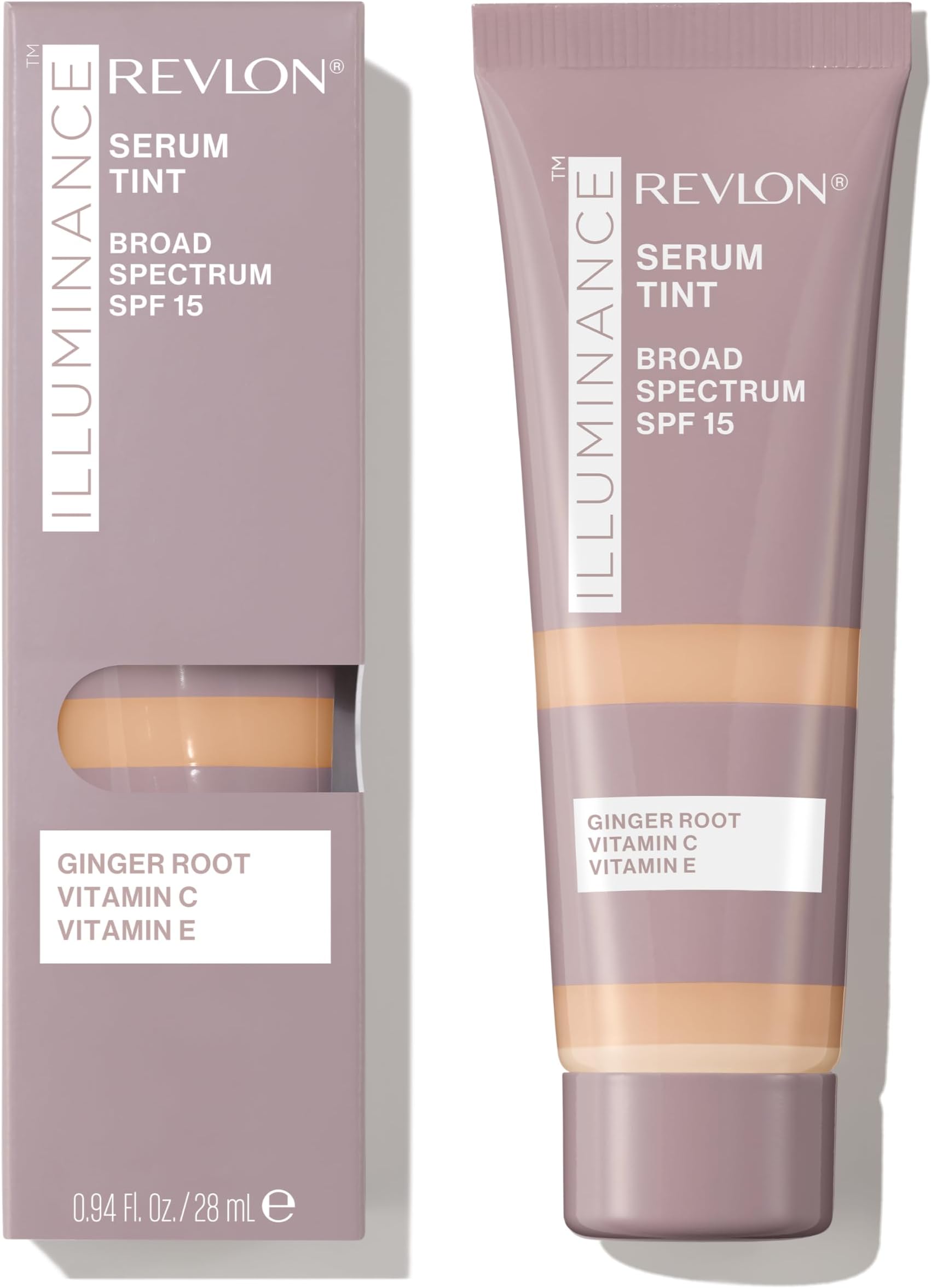 Revlon Illuminance Tinted Serum, Triple Hyaluronic Acid, Evens Out Skin Tone Over Time and Hydrates All Day, SPF 15, 317 Tan Sand, 0.94 fl oz.