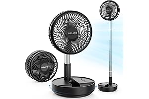 Belife X8 Portable Battery Powered Oscillating Fan