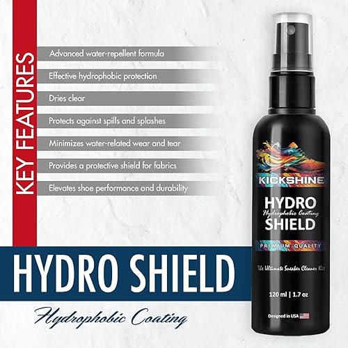 Miniatura 7 de KICKSHINE Kit de limpieza definitivo de tenis Kit de cuidado de tenis premium todo en uno Incluye limpiador de tenis, limpiador de espuma,