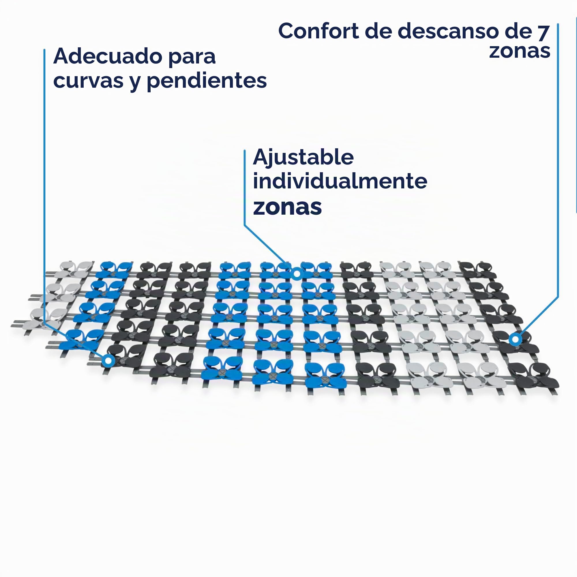 CubeSleep Sistema de cama CUBEcamp | Sistema de dormir para viajes | Sistema de somier variable