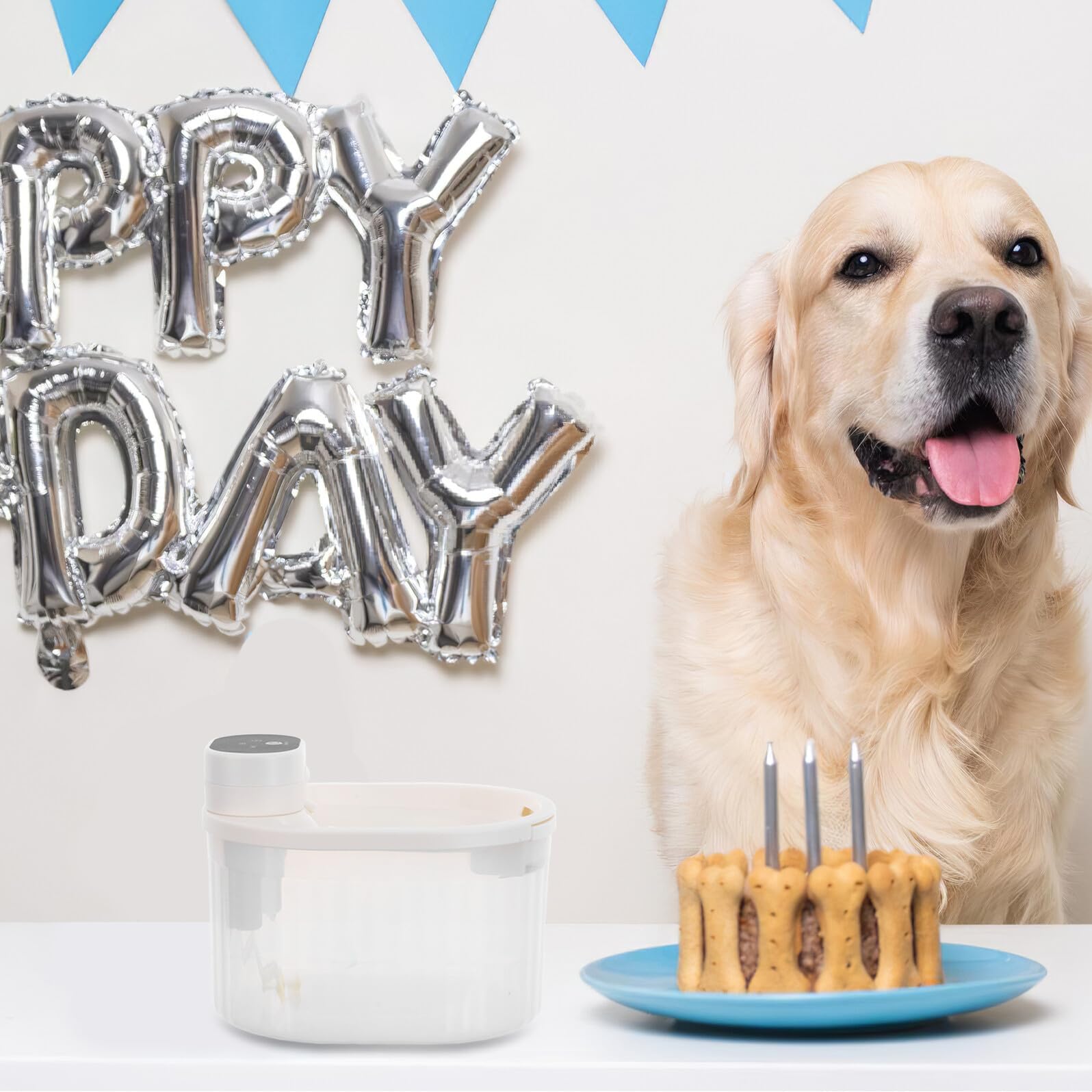 Fontana Acqua per Animali Domestici Senza Fili con Sensore di Movimento Intelligente Dispenser Silenzioso e Resistente per Cani e Gatti Circolazione Continua e Capacità Grande per