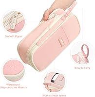 Vista 5 de YOKUMA Estuche para Lápices Lindo Bolsa para Lápices para Niñas de Gran Capacidad Caja de Bolígrafos, Suministros Escolares Universitarios Kawaii