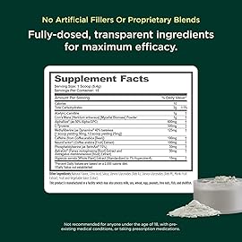 The Genius Brand Genius Consciousness - All-in-One Brain Health Supplement for Clarity - Supports Concentration, Creative Thinking, Energy & Memory - Powered by Nootropics - 15 Servings - Snow Cone