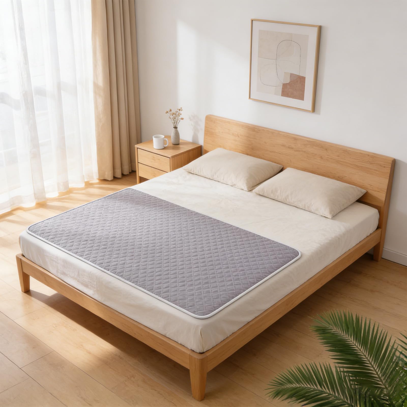 Alèse imperméable: 100 x 150 CM Lavable Alèses Réutilisable pour Incontinenc, Protection lit Incontinence, 4 Couches de Protection, Convient aux Bébé, Enfant, Adulte,Animaux