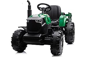 Ride on Tractor Electric Car for Kids, Ages 3-8
