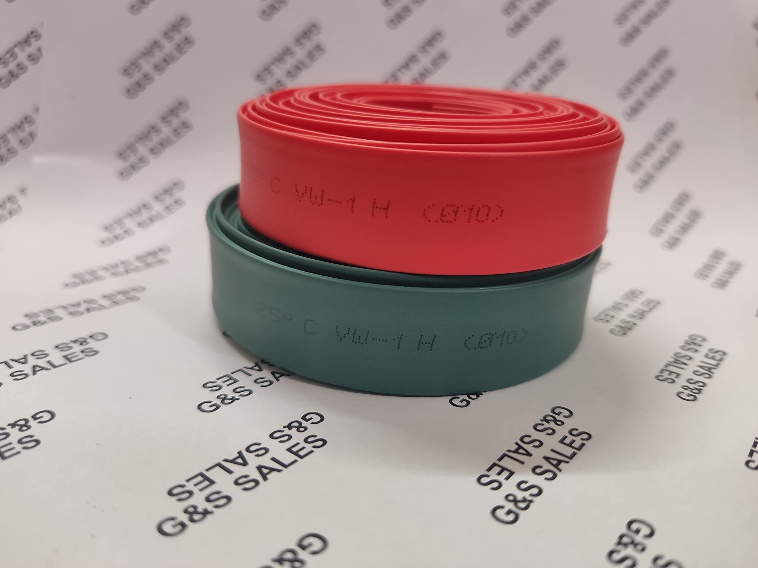 G&S Polyolefin Heat Shrink-Tube Sleeve (10 mm, 1.5 Meters, Red & Green) (B09TTTLS64) Amazon Price History, Amazon Price Tracker