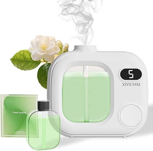 Miniatura 13 de Difusor de Aceite Esencial Sin Agua Portátil, Máquina de Aromaterapia Inalámbrica para Hogar, Oficina, Auto, Habitación Grande. Difusor Ultrasónico