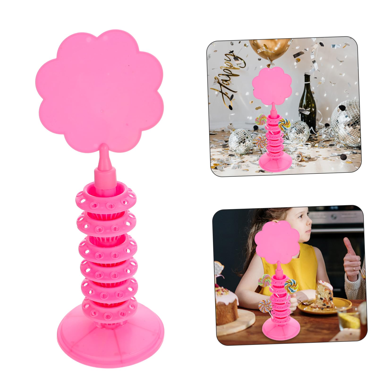 ABOOFAN 3stücke Multi-Layers Lollipop Storage Holder Einstellbarer Lutscherhalter Für Hochzeiten Und Partys Display Für Süßigkeiten Präsentationsregal Für Snacks Und Desserts