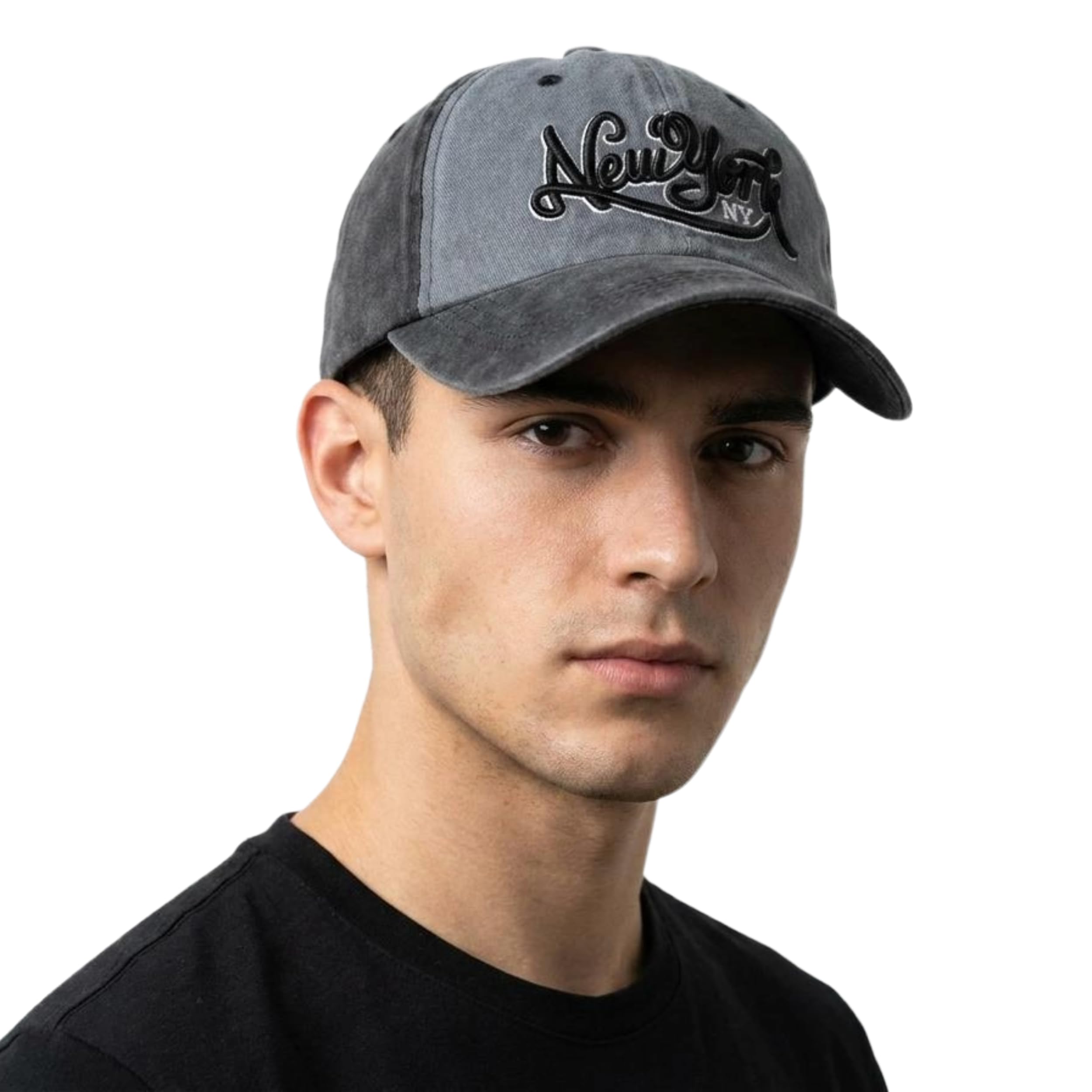 Baseball Cap for Men & Women | Unisex Vintage Washed Cotton Adjustable Distressed Sports Sun Cap with Embroidery.-picture-23