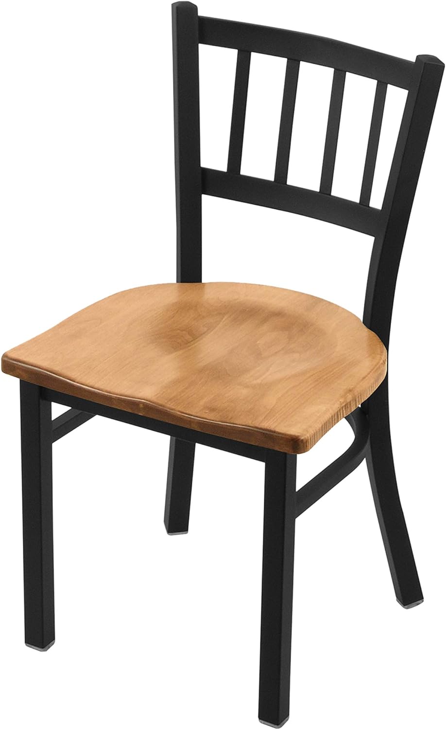 Holland Bar Stool Co. 610 Contessa 18" Chair with Black Wrinkle Finish and Graph Tidal Seat