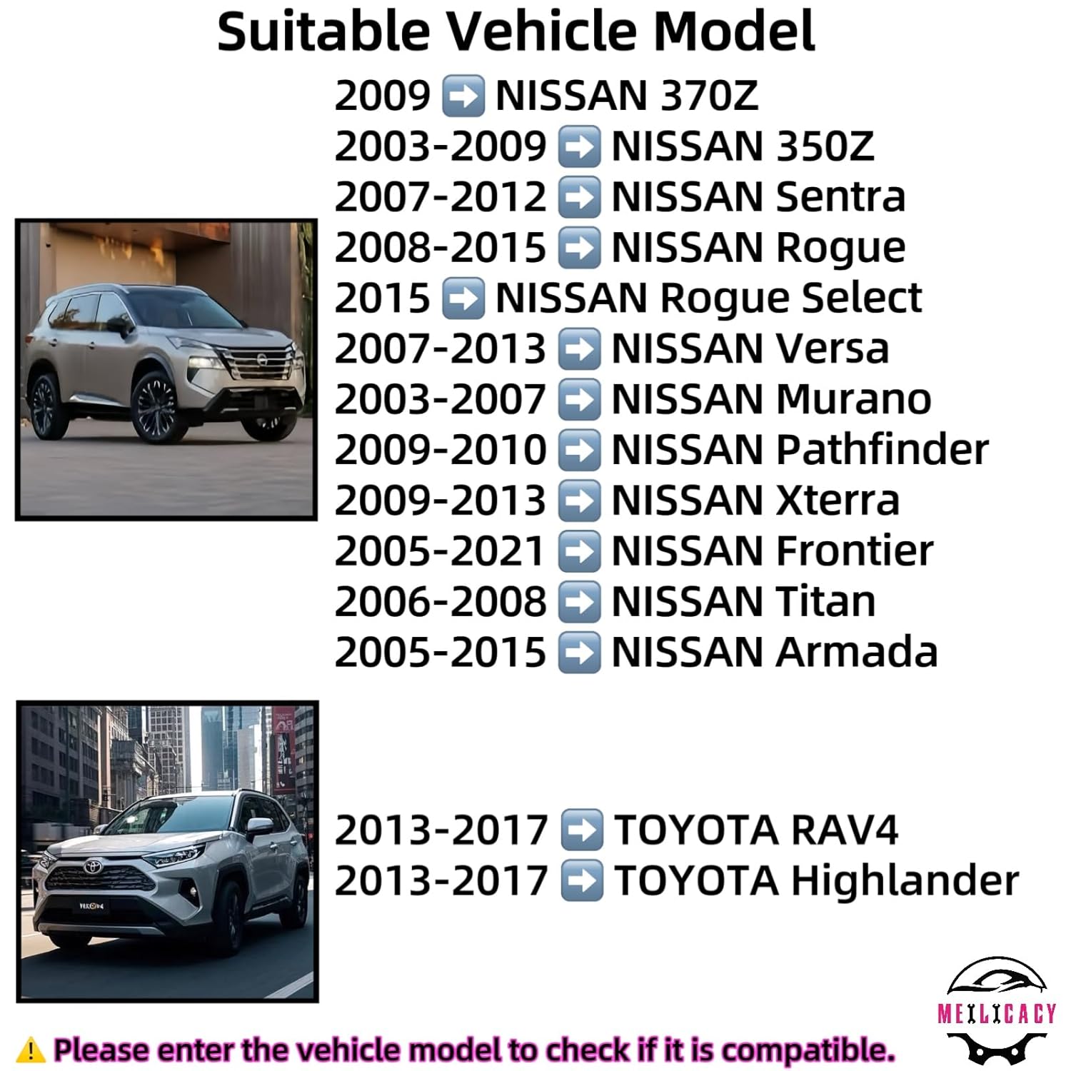 Single Spiral Cable Without an Angle Sensor for Nissan Titan Versa Murano Rogue Sentra Frontier 350Z 370Z for Toyota RAV4 Highlander B5567-CB69D B5567CB66A 25567-5X00A 25560-9CH2D